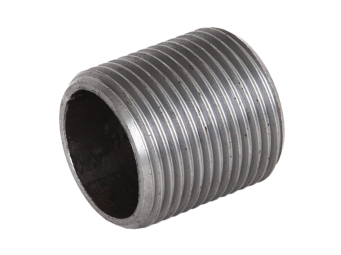 Rohrnippel Nr.22 R 1“ * 35 mm ** schwarz **