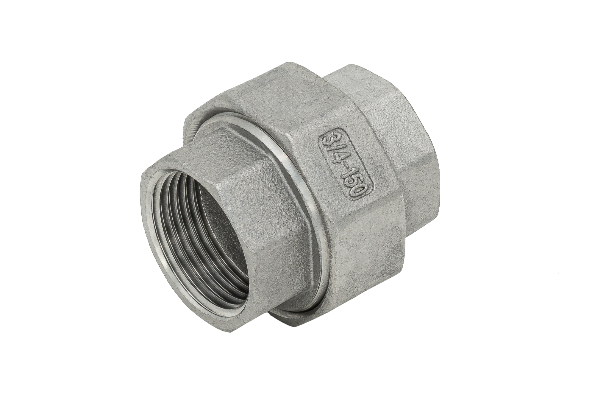 Verschraubungen Flach IG/IG 1.4408 1/2"