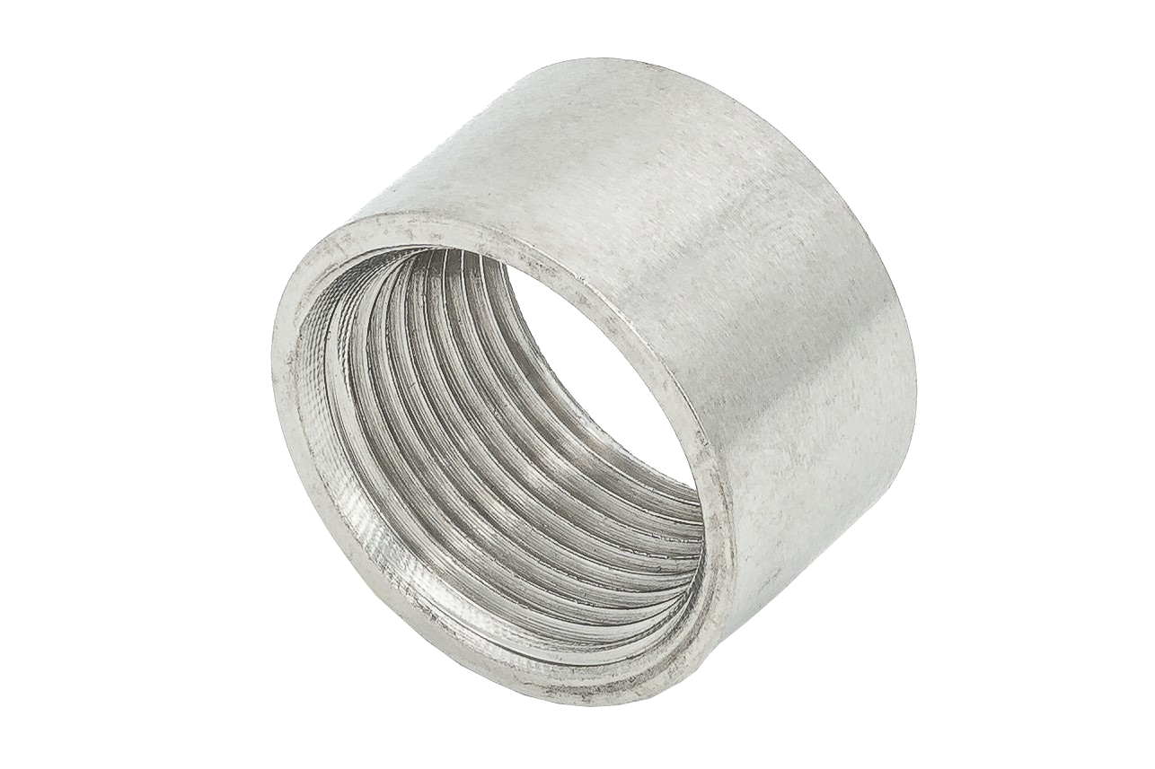 Muffen halbe Länge 1.4408 2 1/2"