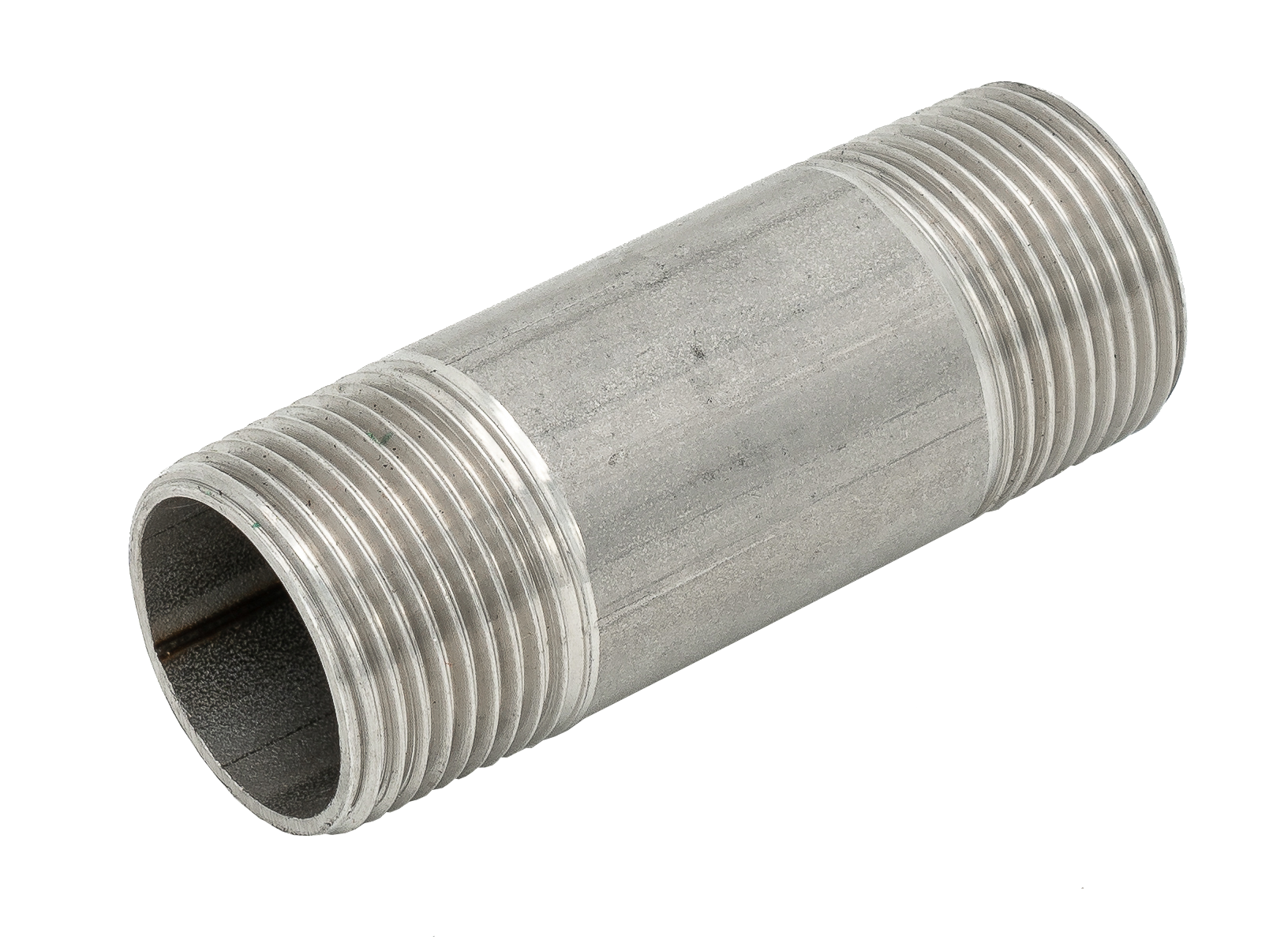 Rohrdoppelnippel 1.4404 3/8" * 40 mm
