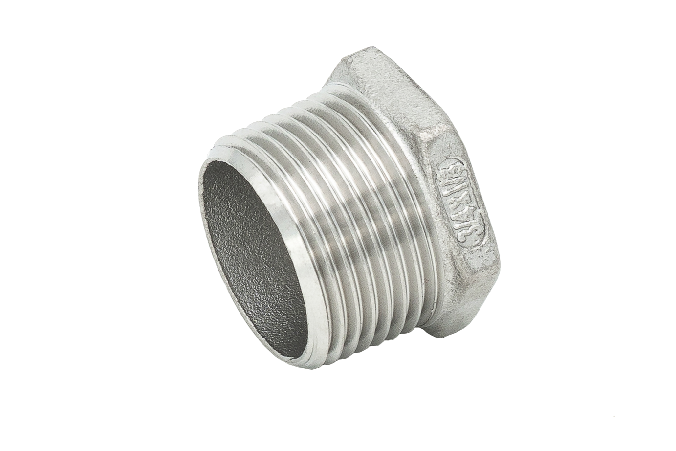 6-/8kt. Reduzierstück 1.4408 1 1/2" x 1 1/4"