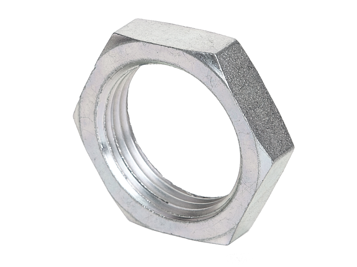 Gegenmutter EN 10241 Rp 1 1/2", Stahl ** verzinkt **