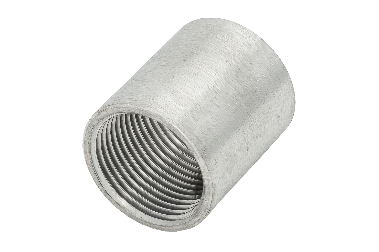Muffen ganze Länge 1.4408 3/8" NPT
