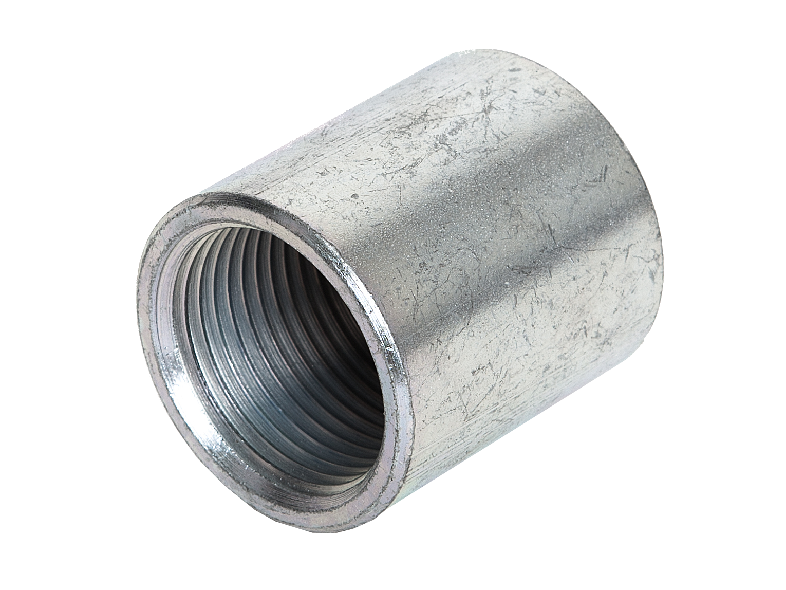 Kappe rund EN 10241 Rp 1/2", Stahl ** verzinkt **