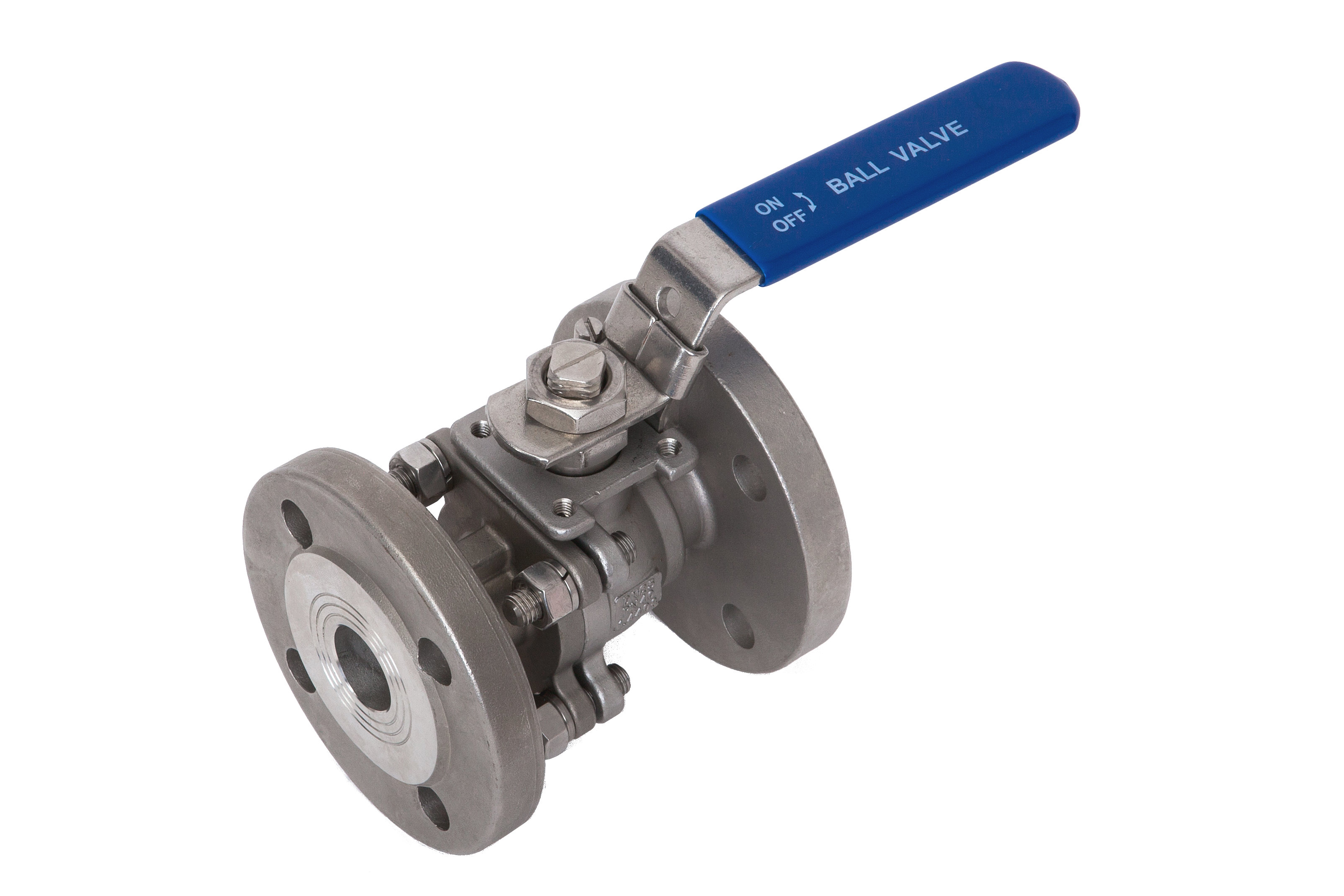 Flansch Kugelhahn 2-teilig 1.4408 PN 16 F4 1"