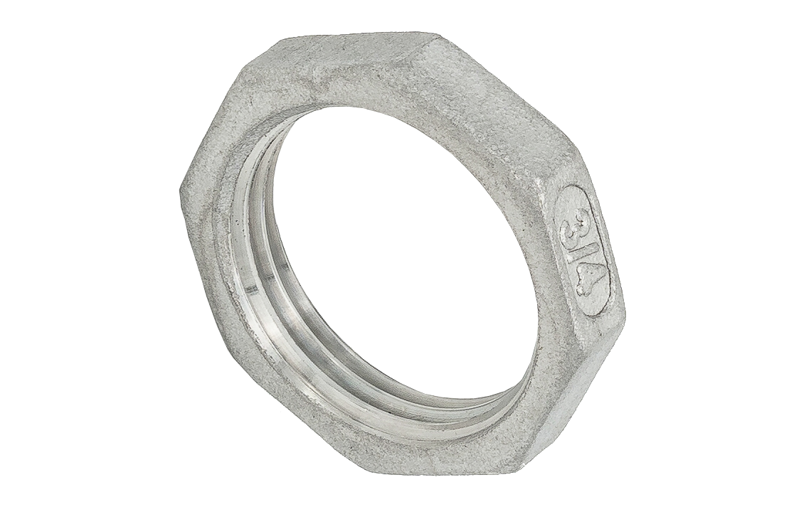 6kt. Muttern 1.4408 1/2"